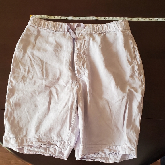 Officine Generale Lyocell Blend Mauve Shorts EU Size 50 - Picture 2 of 13